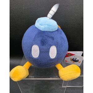 Super Mario Bob-Omb Plush Toy Small Size w/ Tag Official Licensed Collectible It